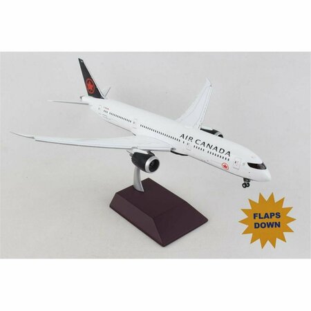 TOYOPIA Air Canada 787-9 1-200 Scale Reg-C-FVND Flaps Down Airplane TO3445396